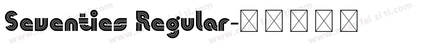 Seventies Regular字体转换